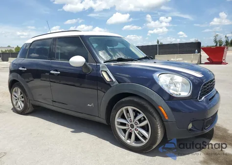 2012 Mini Cooper S Countryman z USA, uszkodzony, nr VIN WMWZC5C5XCWL56053